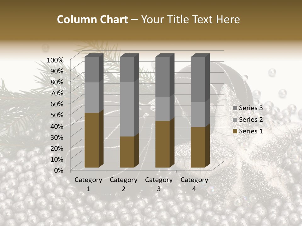 Ornate Bunch Noel PowerPoint Template