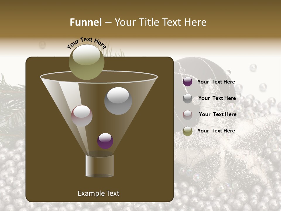 Ornate Bunch Noel PowerPoint Template