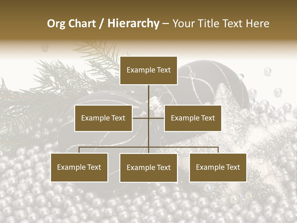 Ornate Bunch Noel PowerPoint Template