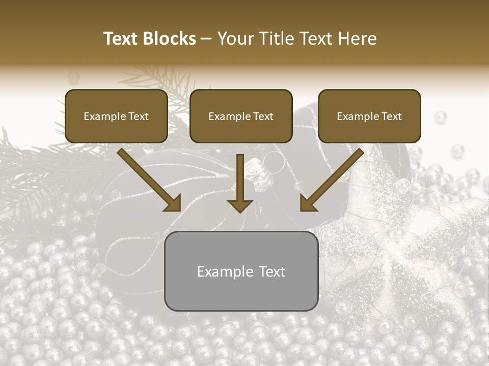 Ornate Bunch Noel PowerPoint Template