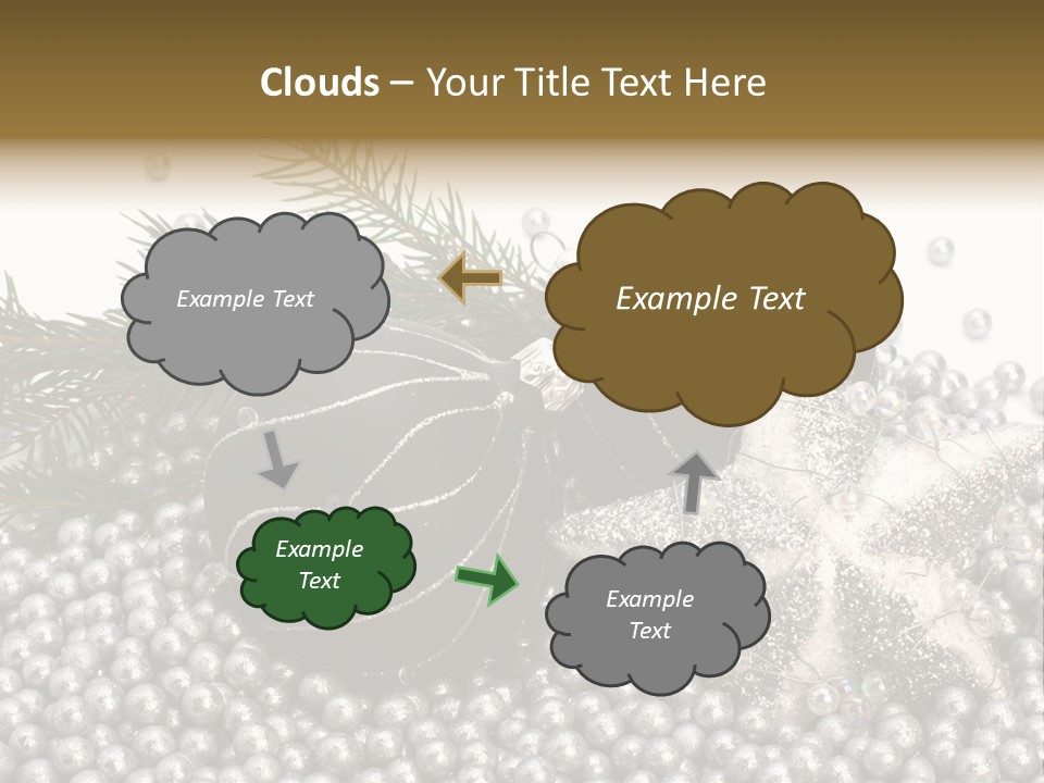 Ornate Bunch Noel PowerPoint Template