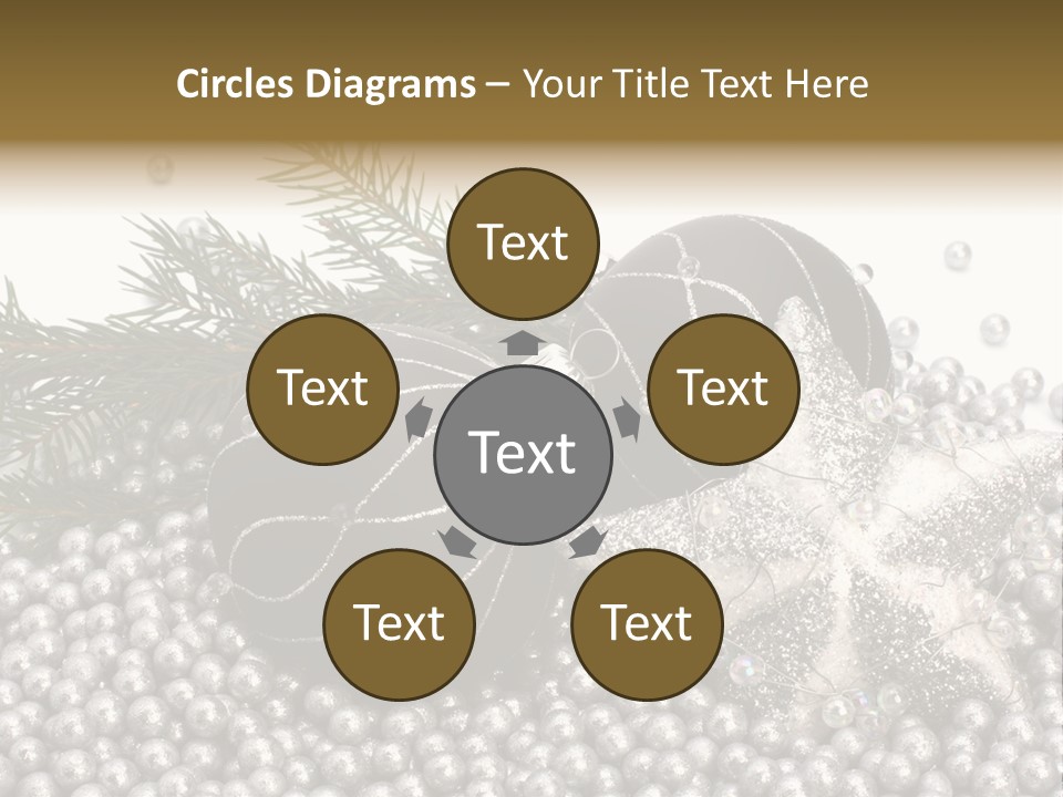 Ornate Bunch Noel PowerPoint Template