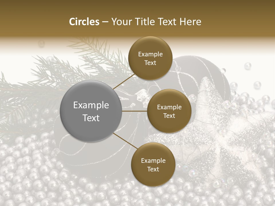 Ornate Bunch Noel PowerPoint Template