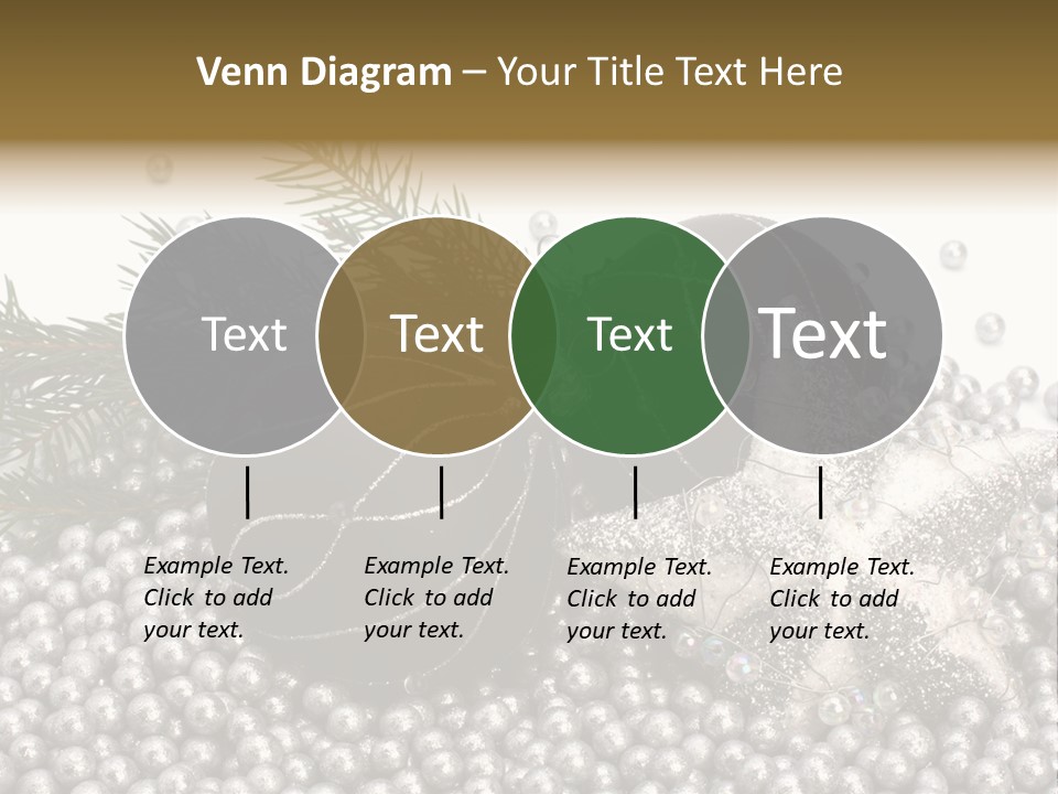 Ornate Bunch Noel PowerPoint Template