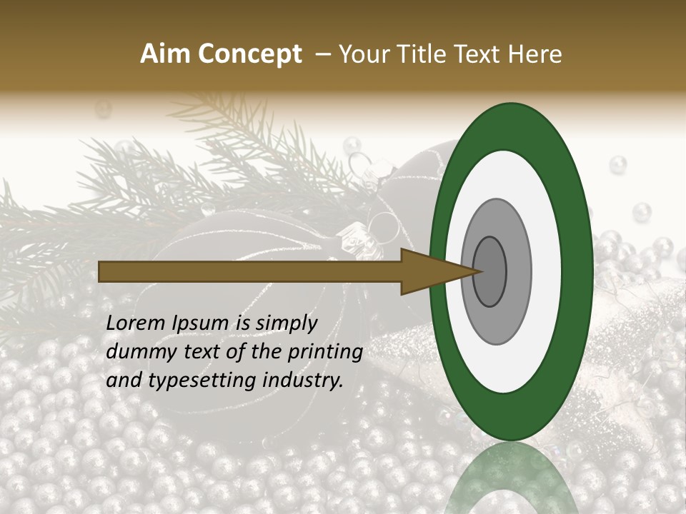 Ornate Bunch Noel PowerPoint Template