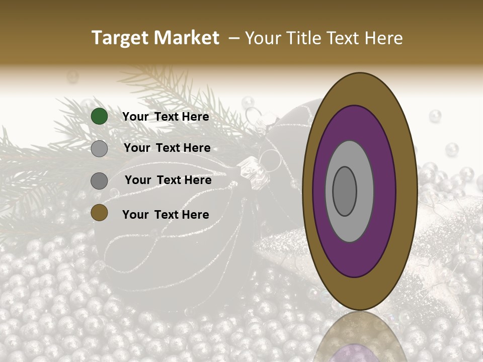 Ornate Bunch Noel PowerPoint Template