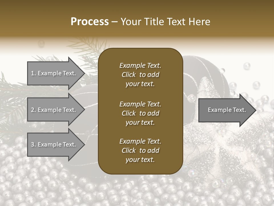 Ornate Bunch Noel PowerPoint Template