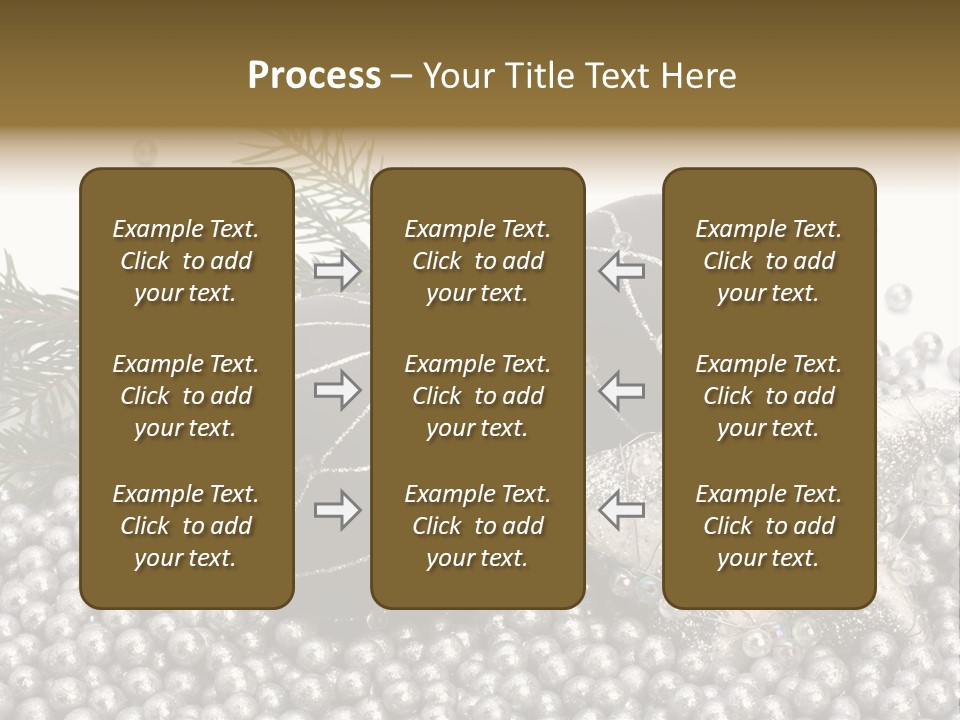 Ornate Bunch Noel PowerPoint Template