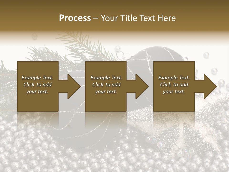 Ornate Bunch Noel PowerPoint Template