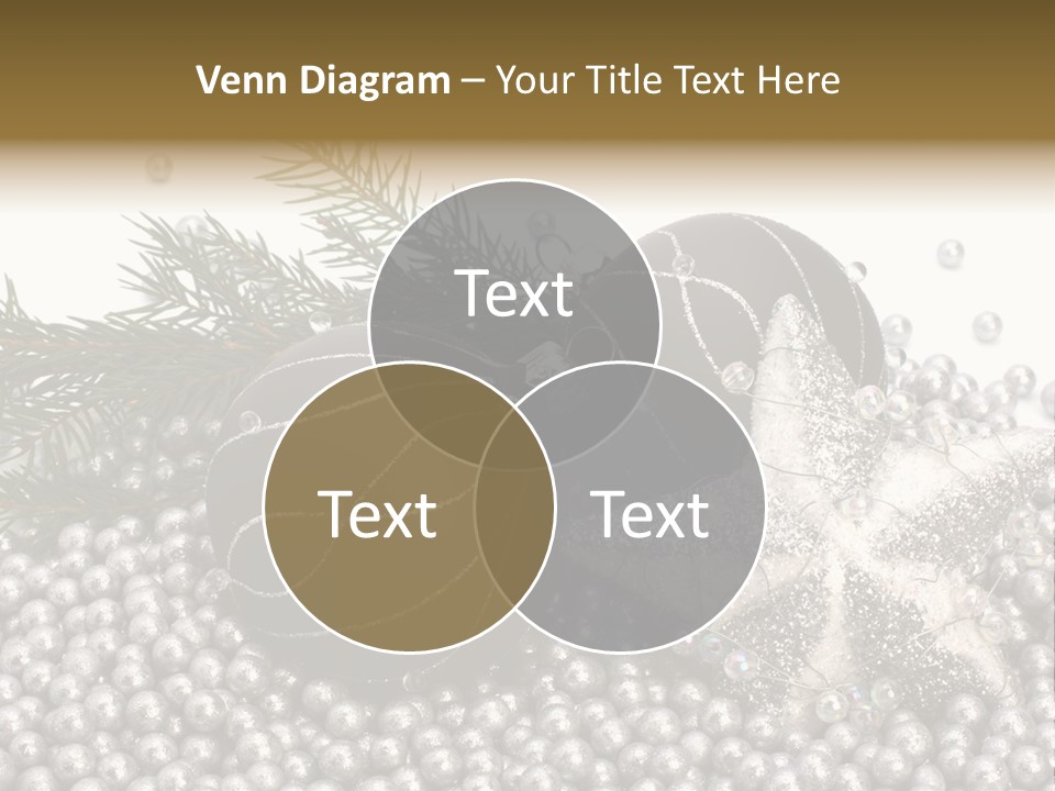 Ornate Bunch Noel PowerPoint Template