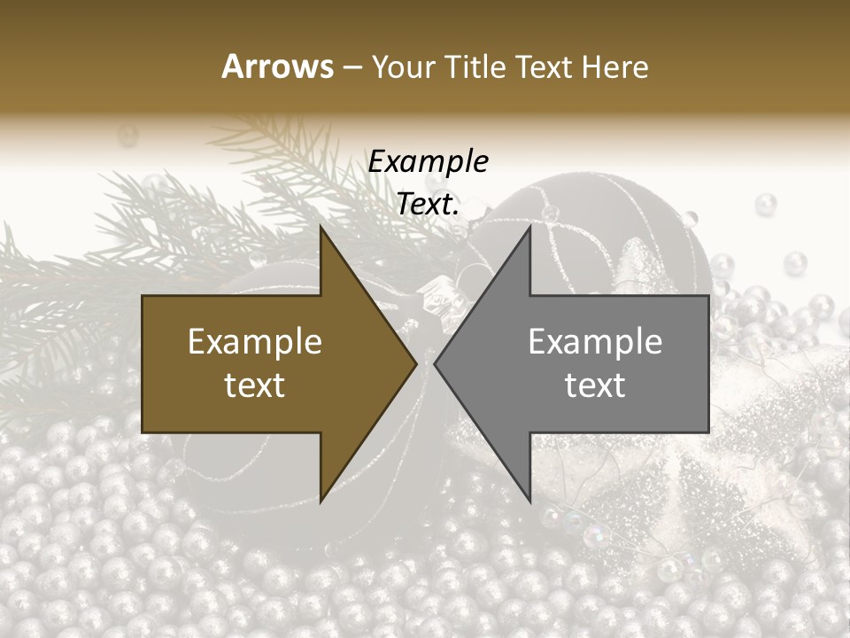 Ornate Bunch Noel PowerPoint Template