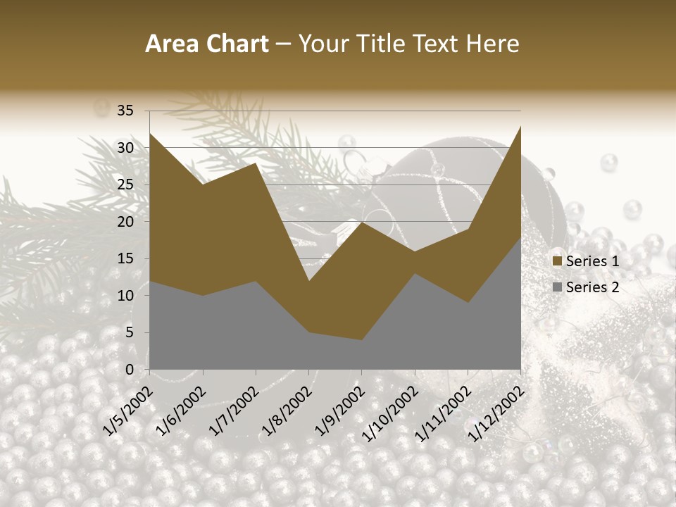 Ornate Bunch Noel PowerPoint Template