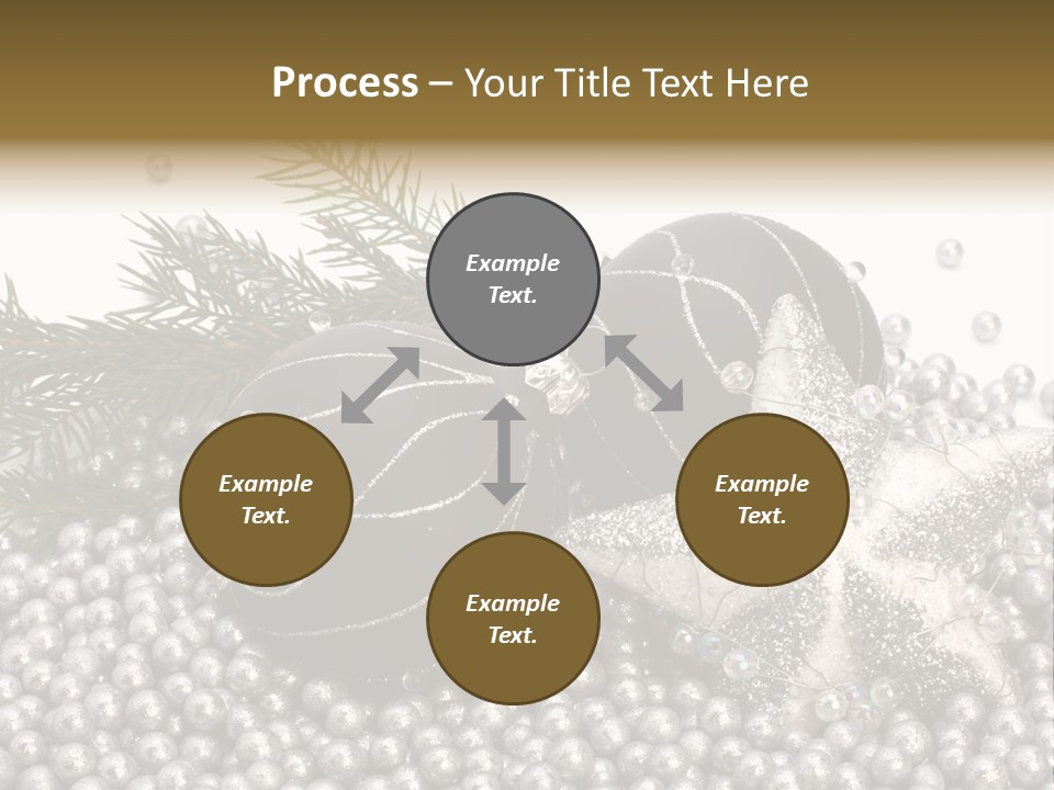 Ornate Bunch Noel PowerPoint Template