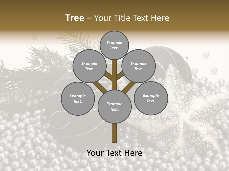 Ornate Bunch Noel PowerPoint Template