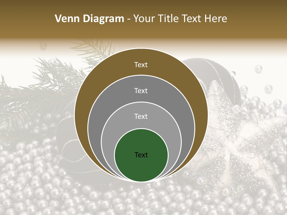 Ornate Bunch Noel PowerPoint Template