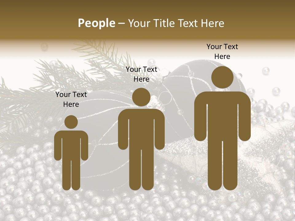 Ornate Bunch Noel PowerPoint Template