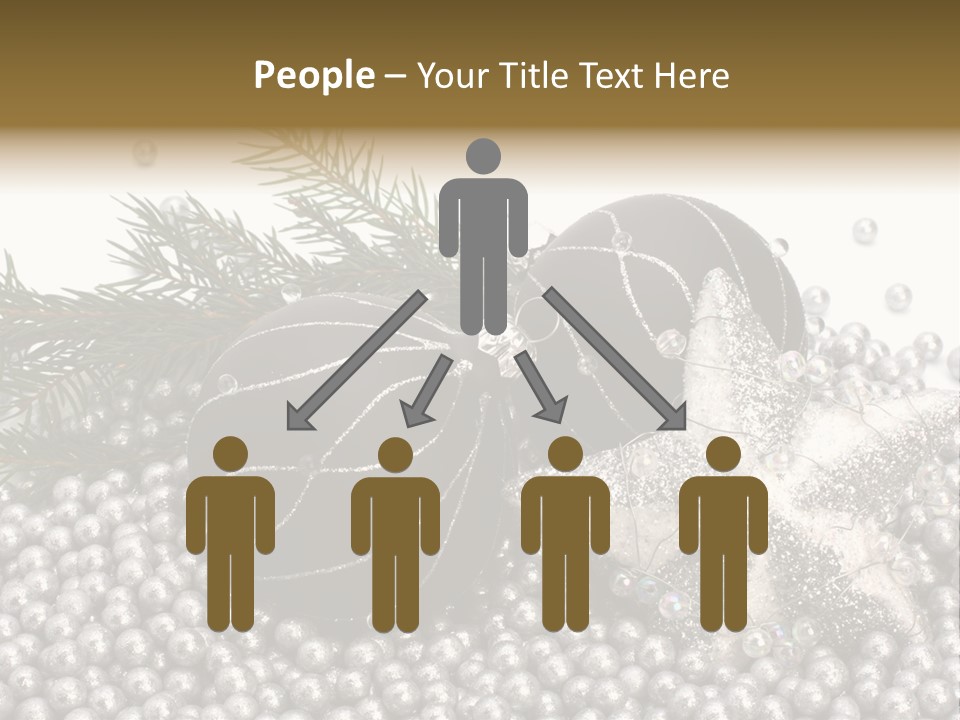 Ornate Bunch Noel PowerPoint Template