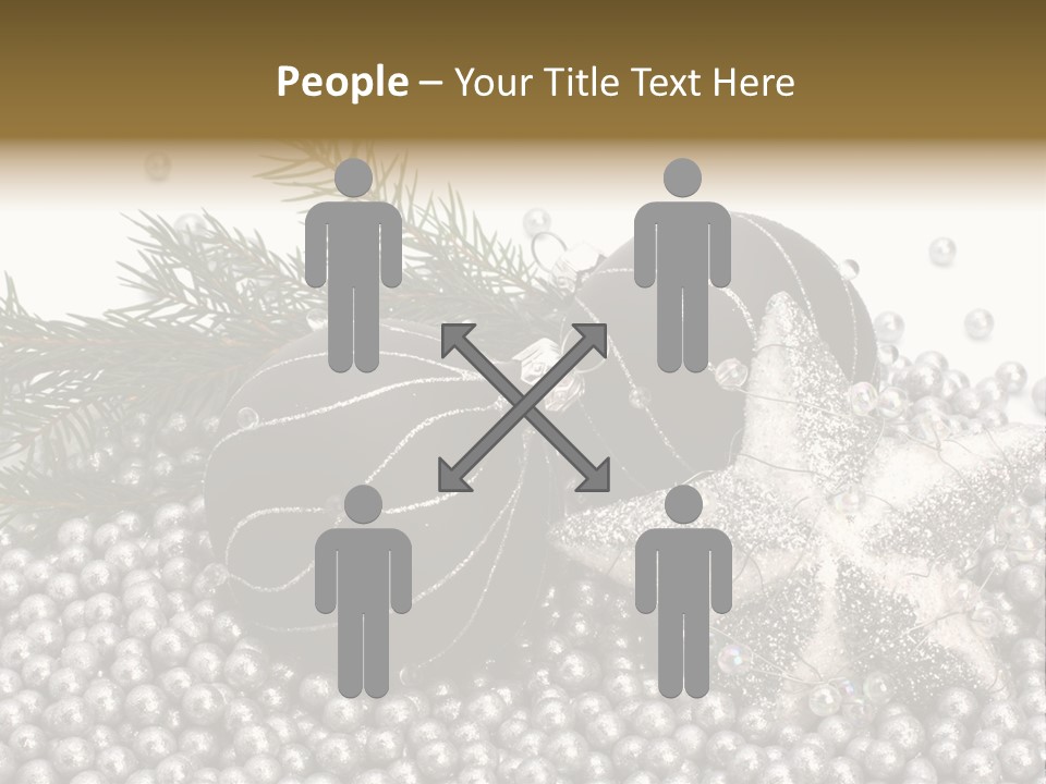 Ornate Bunch Noel PowerPoint Template