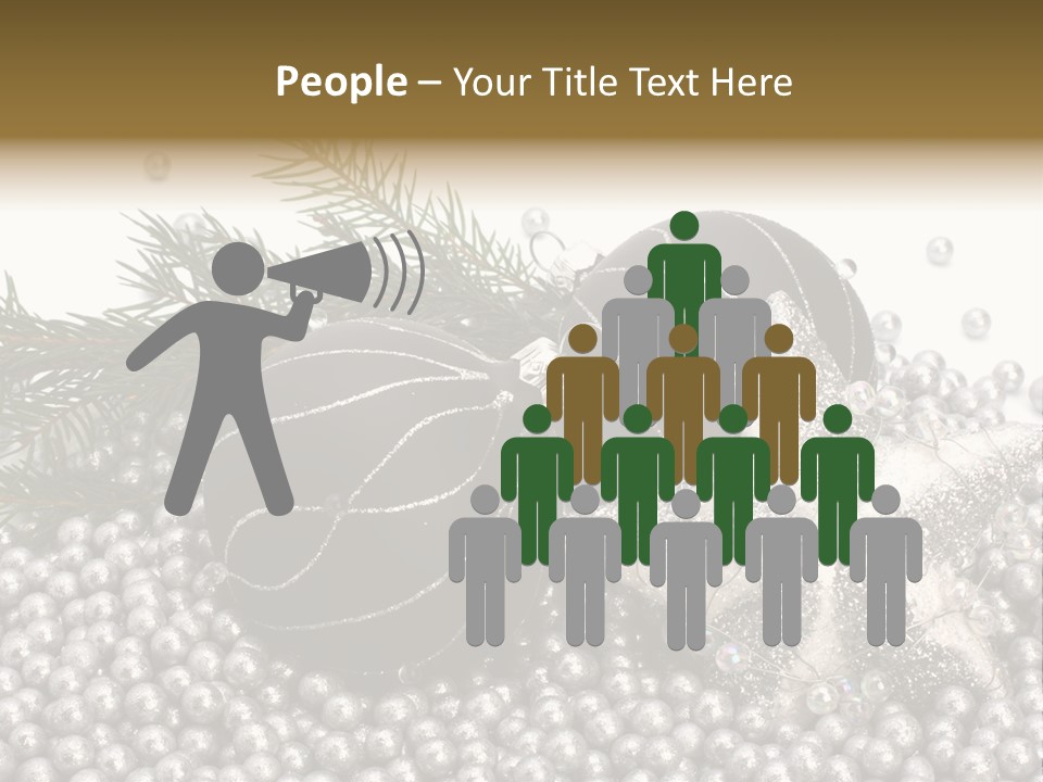 Ornate Bunch Noel PowerPoint Template