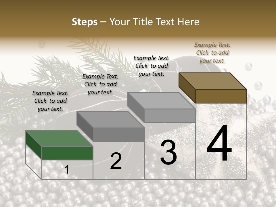 Ornate Bunch Noel PowerPoint Template