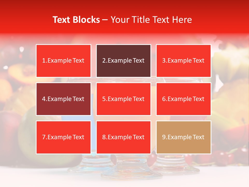 Fruit Cocktail PowerPoint Template
