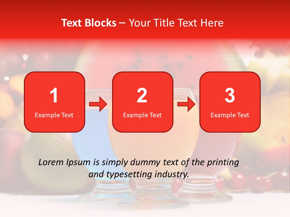 Fruit Cocktail PowerPoint Template