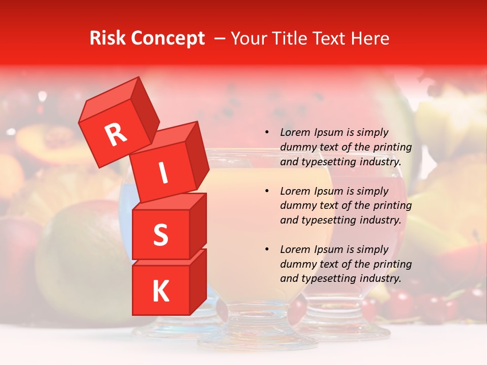 Fruit Cocktail PowerPoint Template