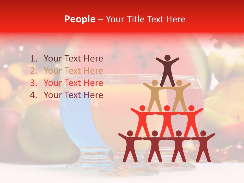 Fruit Cocktail PowerPoint Template