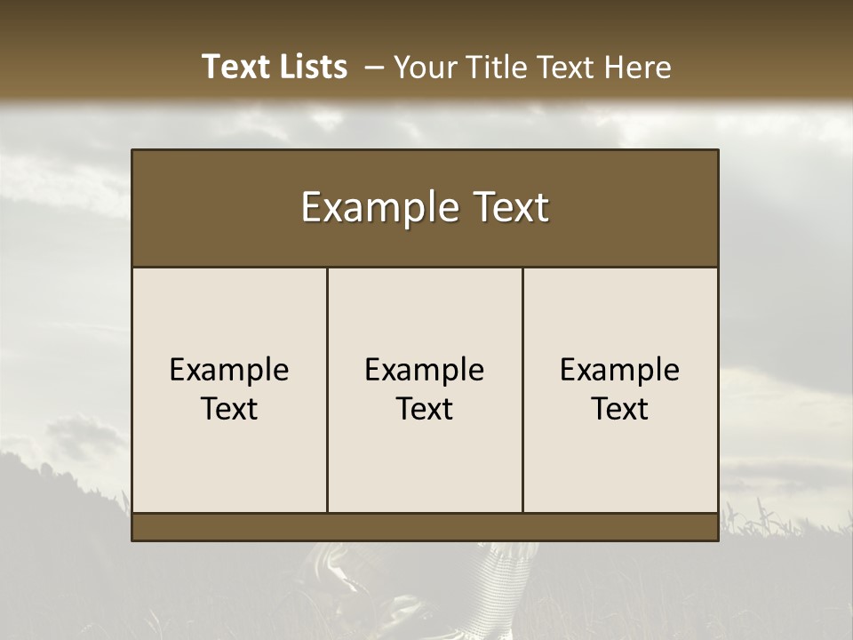 Jump Woman PowerPoint Template