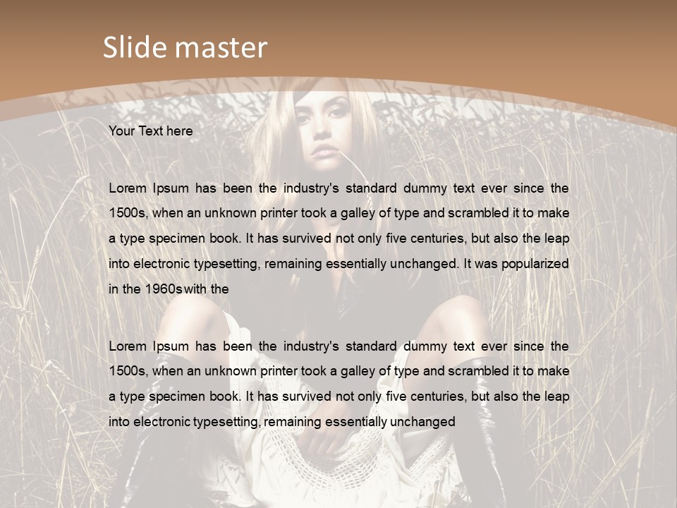 Fashion Blogger PowerPoint Template