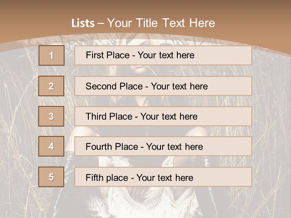 Fashion Blogger PowerPoint Template