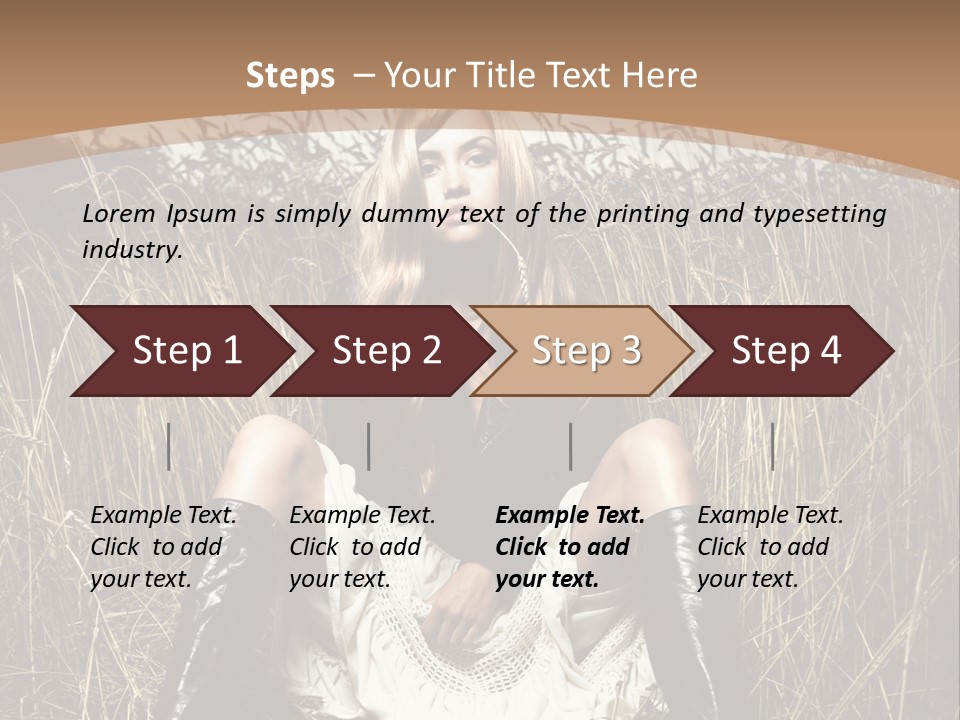 Fashion Blogger PowerPoint Template
