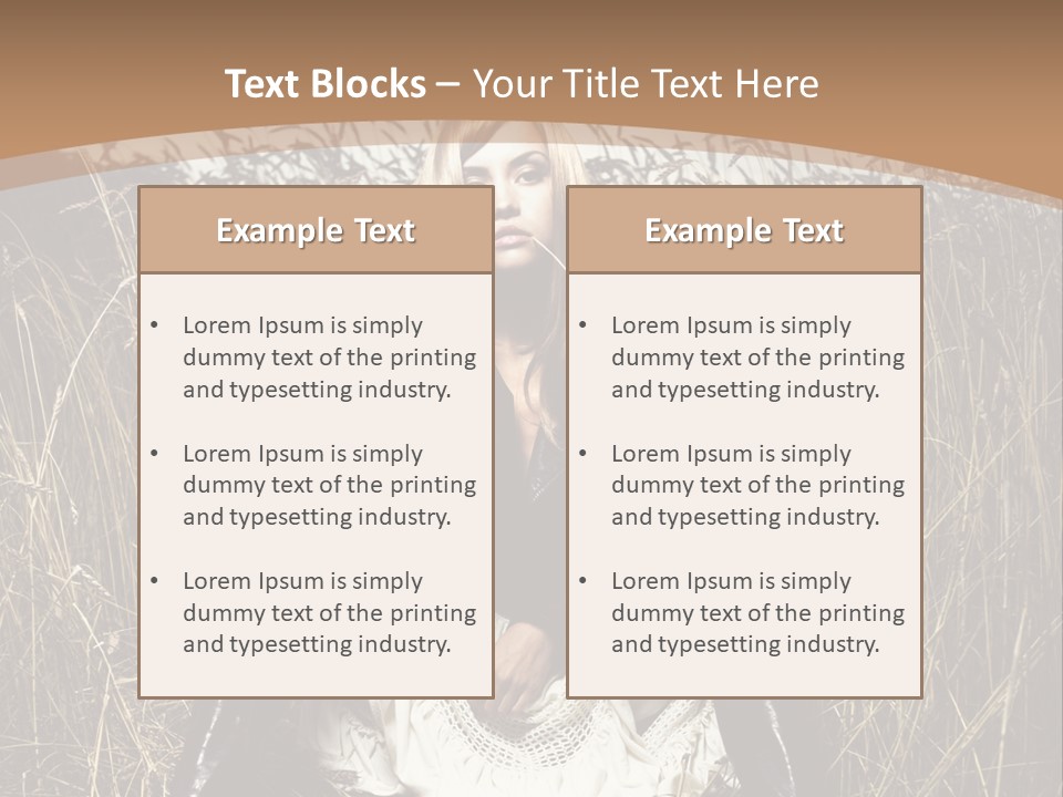 Fashion Blogger PowerPoint Template