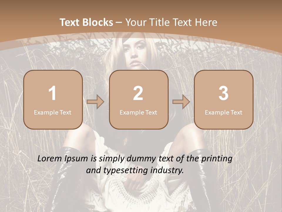 Fashion Blogger PowerPoint Template