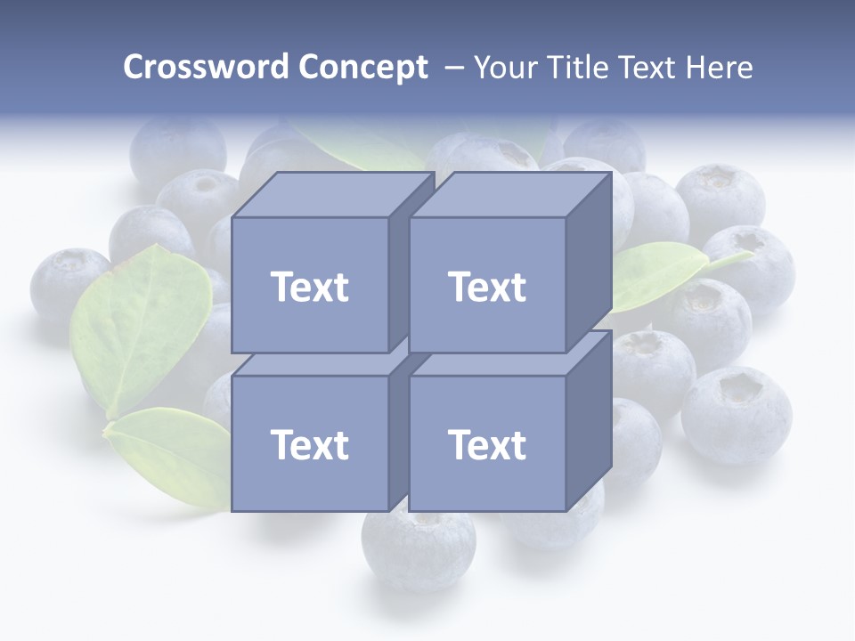 Blue Berry PowerPoint Template