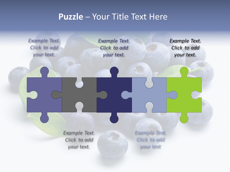 Blue Berry PowerPoint Template