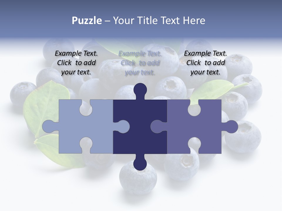 Blue Berry PowerPoint Template