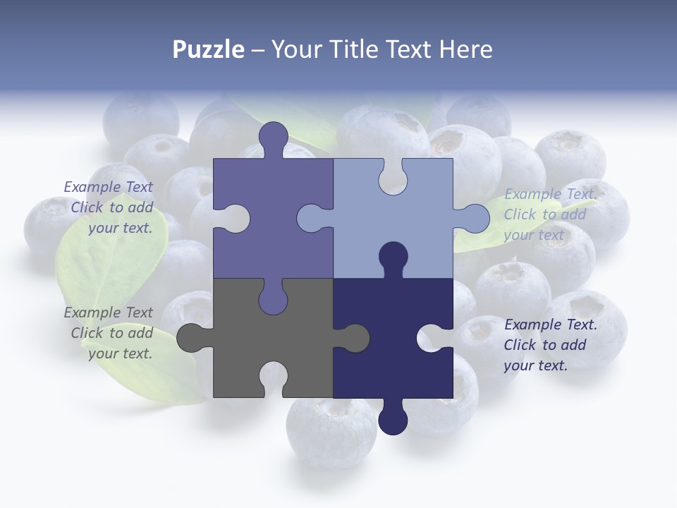 Blue Berry PowerPoint Template