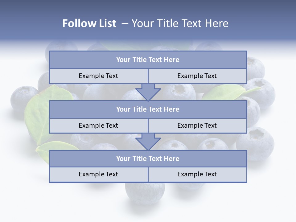 Blue Berry PowerPoint Template