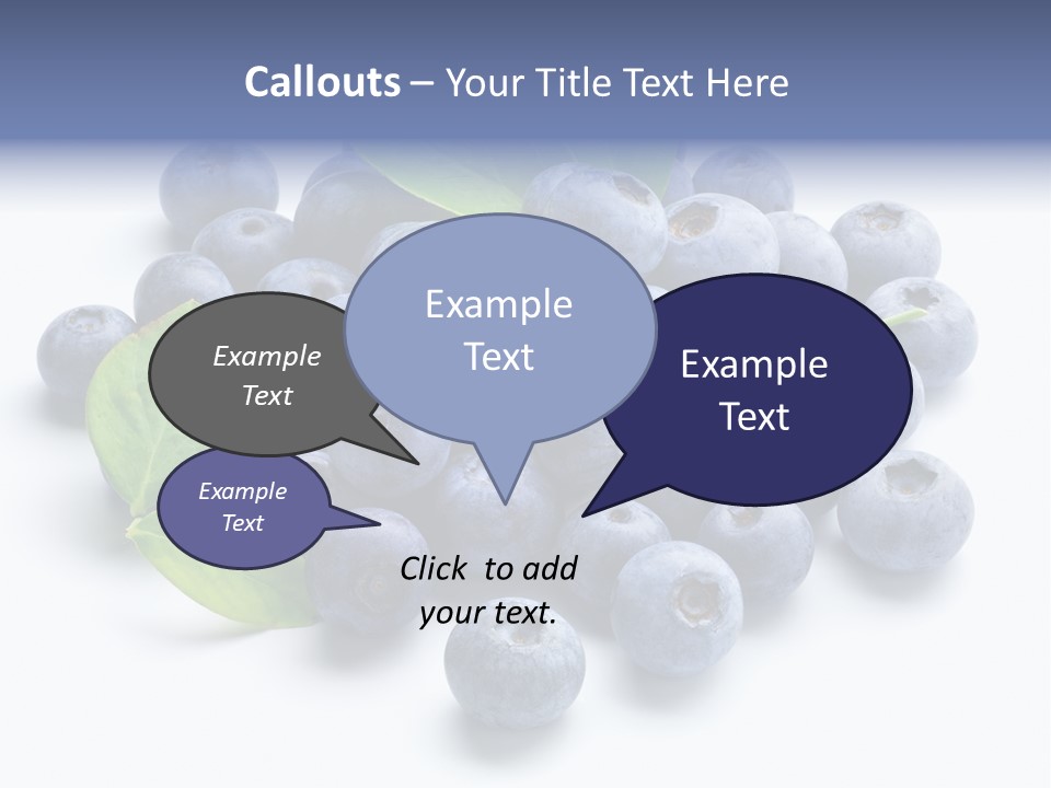 Blue Berry PowerPoint Template