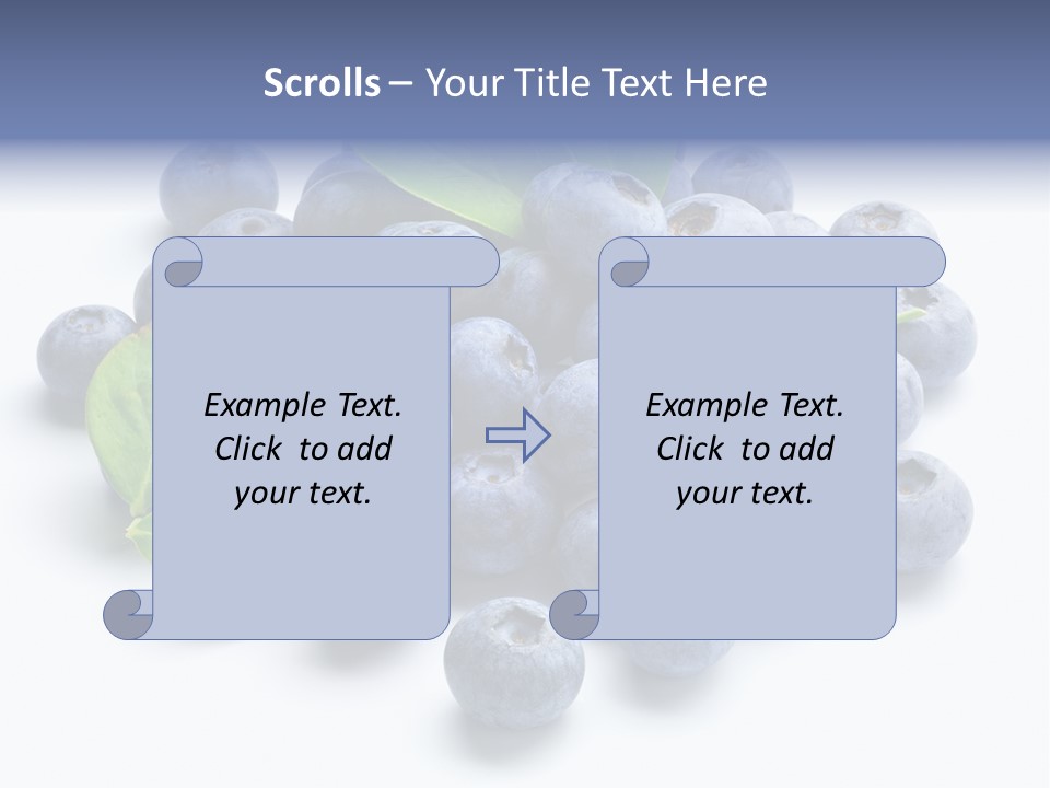 Blue Berry PowerPoint Template