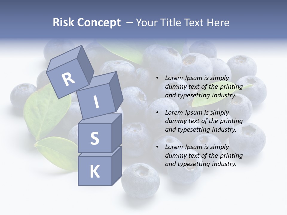 Blue Berry PowerPoint Template
