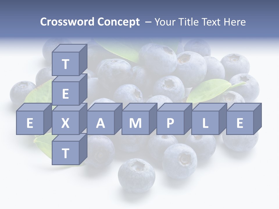 Blue Berry PowerPoint Template