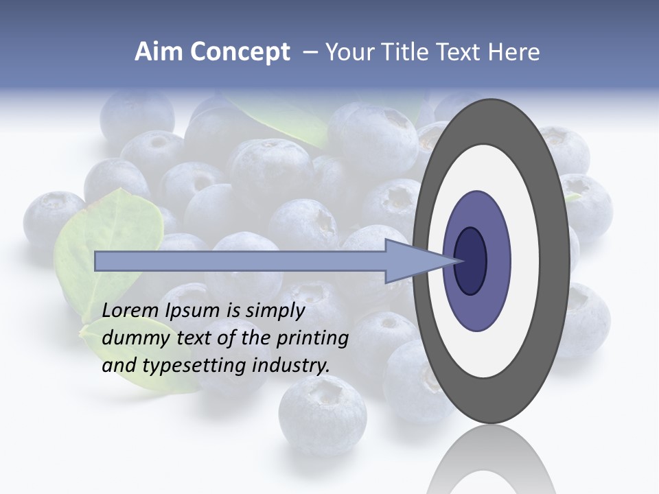Blue Berry PowerPoint Template