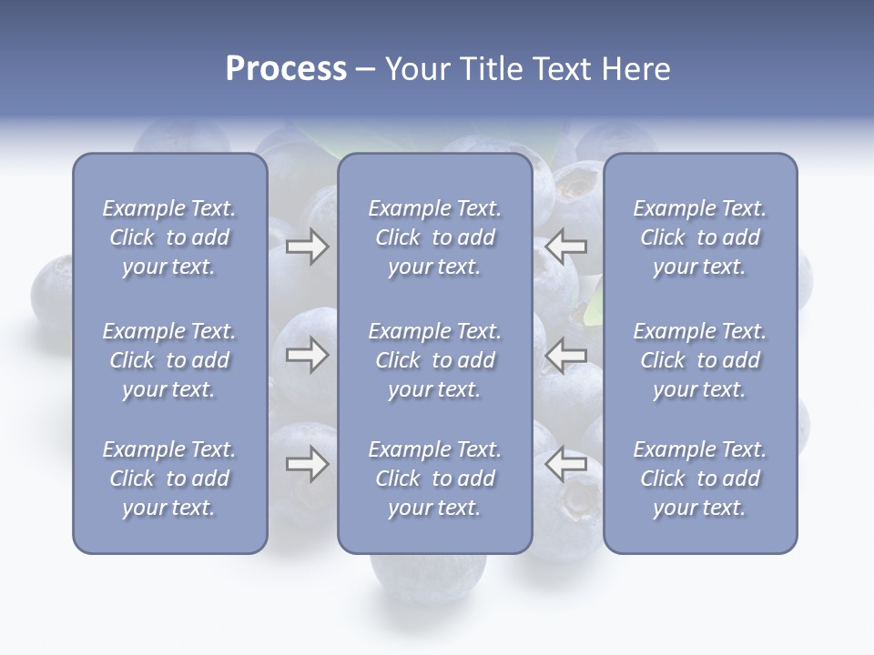Blue Berry PowerPoint Template