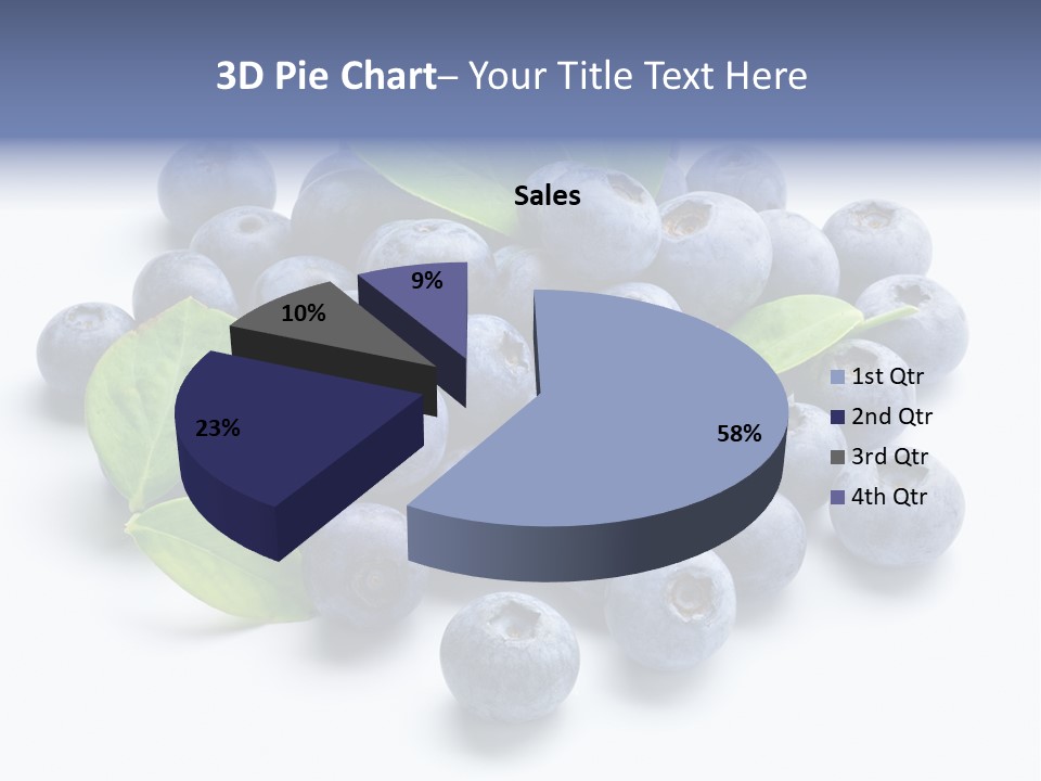 Blue Berry PowerPoint Template