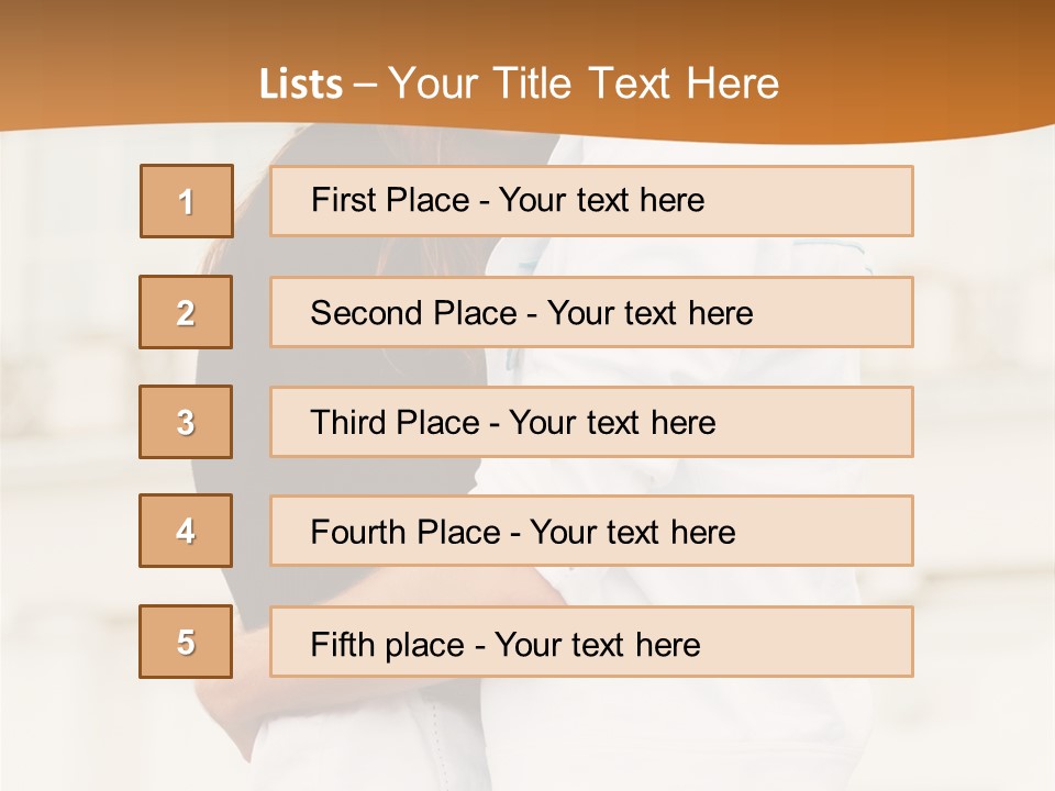 Couple In Umbrella PowerPoint Template