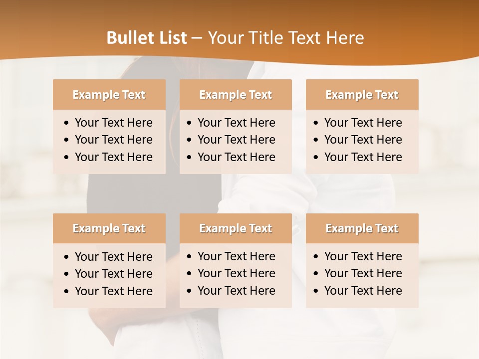 Couple In Umbrella PowerPoint Template