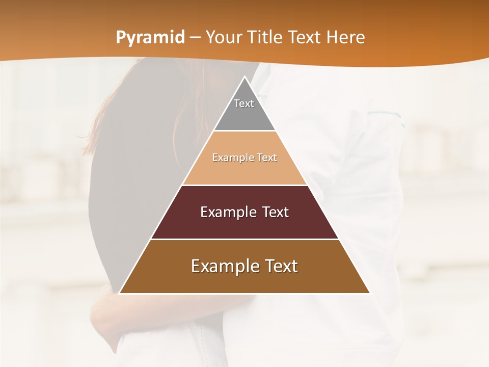 Couple In Umbrella PowerPoint Template