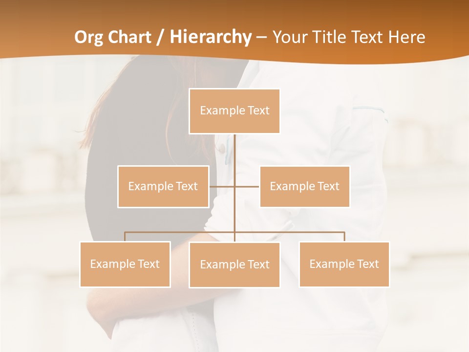 Couple In Umbrella PowerPoint Template